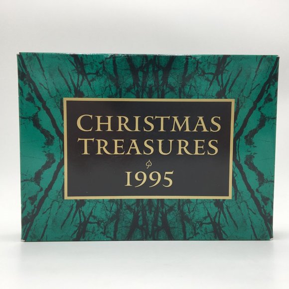 Matchbox 1995 Christmas Treasures 4 pc Ornaments Set Matchbox - Picture 8 of 12
